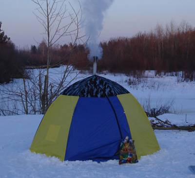 Печка для обогрева палатки видео